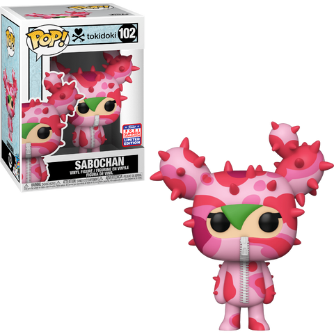 FUNKO POP! TOKIDOKI - SABOCHAN **2021 VIRTUAL FUNKON EXCLUSIVE** #102