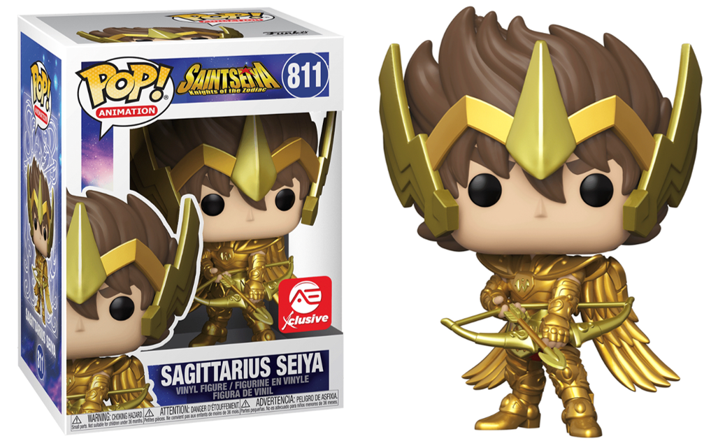 FUNKO POP! ANIMATION: SAINT SEIYA - SAGITTARIUS SEIYA **AE EXCLUSIVE** #811