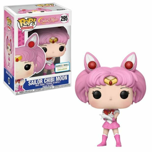 FUNKO POP! ANIMATION: SAILOR MOON - SAILOR CHIBI MOON [GLITTER] **BARNES & NOBLE EXCLUSIVE** #295