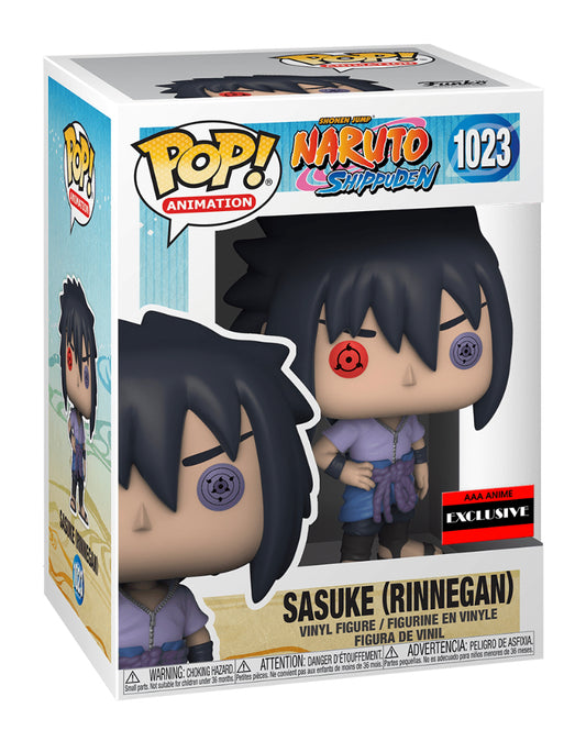 FUNKO POP! ANIMATION: NARUTO - SASUKE [RINNEGAN] **AAA ANIME EXCLUSIVE** #1023