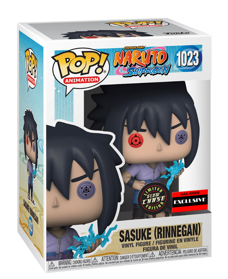 FUNKO POP! ANIMATION: NARUTO - SASUKE [RINNEGAN] **AAA ANIME EXCLUSIVE** #1023