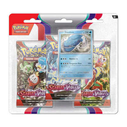Pokemon TCG - Scarlet & Violet 3pc Blister Pack