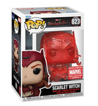 FUNKO POP! MARVEL: WANDAVISION - SCARLET WITCH RED TRANSLUCENT [MARVEL COLLECTORS CORP EXCLUSIVE] #823
