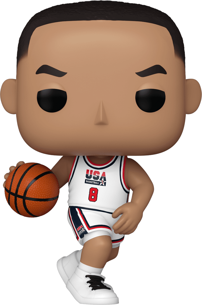 FUNKO POP! BASKETBALL [TEAM USA]: 1992 USA DREAM TEAM - SCOTTIE PIPPEN [WHITE JERSEY] **TARGET EXCLUSIVE** #109