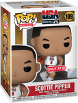 FUNKO POP! BASKETBALL [TEAM USA]: 1992 USA DREAM TEAM - SCOTTIE PIPPEN [WHITE JERSEY] **TARGET EXCLUSIVE** #109