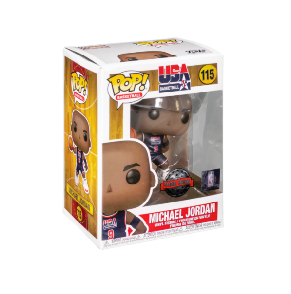 FUNKO POP! BASKETBALL [1992 TEAM USA] - MICHAEL JORDAN [NAVY BLUE JERSEY] **FOOT LOCKER EXCLUSIVE** #115