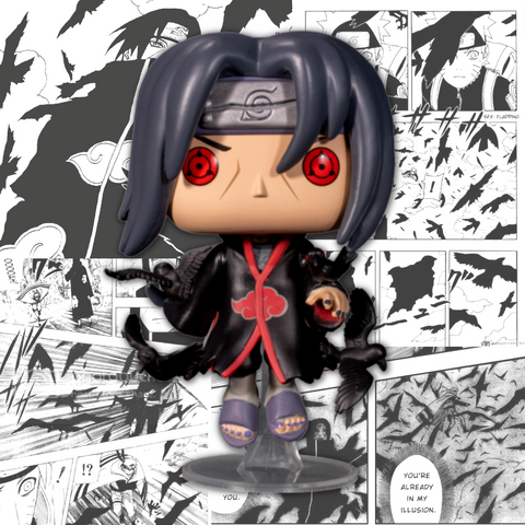 Funko Pop! Animation Naruto Shippuden Itachi with Crows Vinyl Figure -  BoxLunch Exclusive