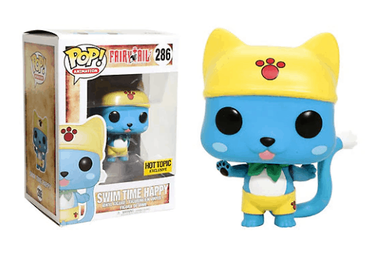 Funko Pop! Animation - Fairy Tail - Swim Time Happy **HOT TOPIC EXCL** #286