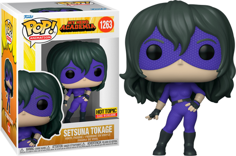 FUNKO POP! ANIMATION: MY HERO ACADEMIA [MHA] - SETSUNA TOKAGE **HOT TOPIC EXCLUSIVE** #1263