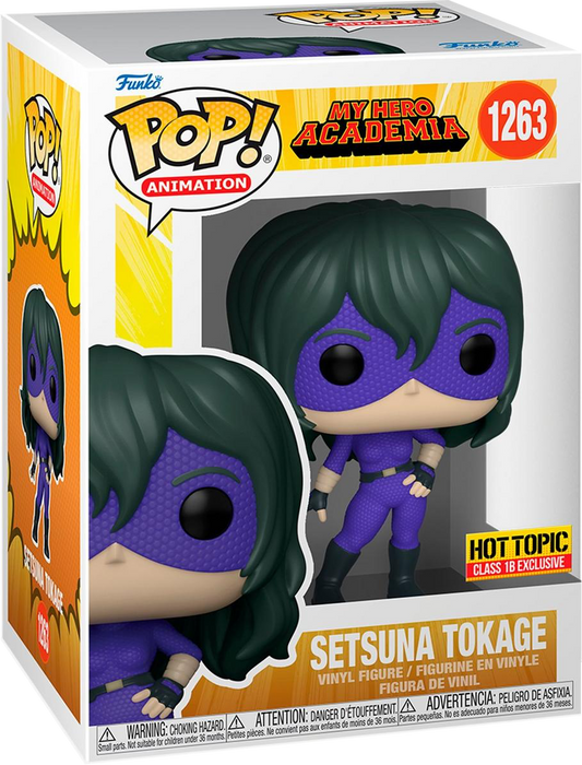 FUNKO POP! ANIMATION: MY HERO ACADEMIA [MHA] - SETSUNA TOKAGE **HOT TOPIC EXCLUSIVE** #1263