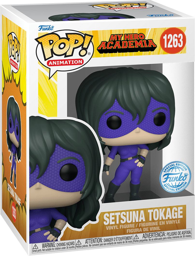 FUNKO POP! ANIMATION: MY HERO ACADEMIA [MHA] - SETSUNA TOKAGE **HOT TOPIC EXCLUSIVE** #1263