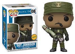 Funko Pop! Halo - Sgt. Johnson *Chase*