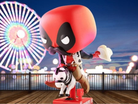 Funko POP! Marvel - Sheriff Deadpool Riding Horsey #99 [Funko Shop Exclusive]