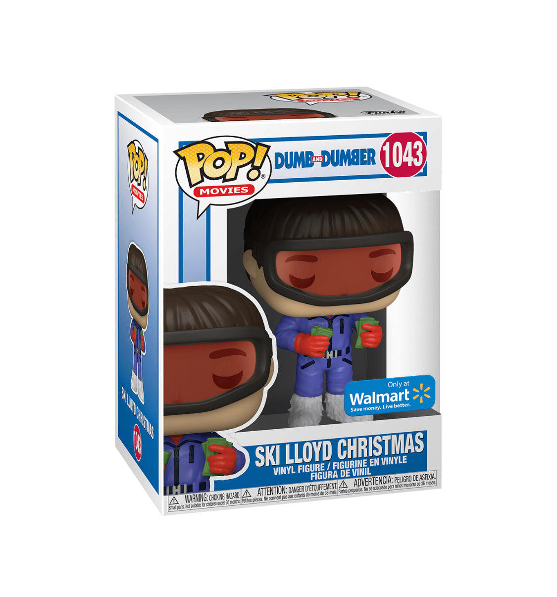 FUNKO POP! MOVIES: DUMB & DUMBER - SKI LLOYD CHRISTMAS **WALMART EXCLUSIVE** #1043