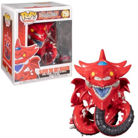 FUNKO POP! ANIMATION: YU-GI-OH - 6" SLIFER THE SKY DRAGON **TARGET EXCLUSIVE** #756