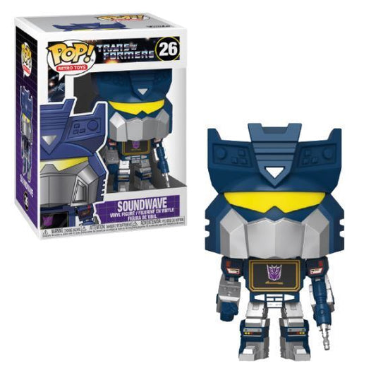 FUNKO POP! RETRO TOYS: TRANSFORMERS - SOUNDWAVE #26