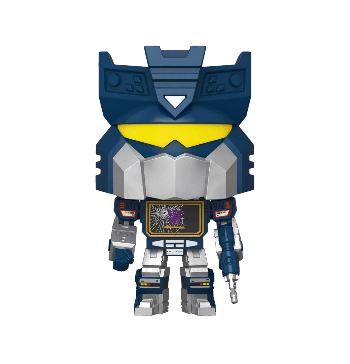 FUNKO POP! RETRO TOYS: TRANSFORMERS - SOUNDWAVE [SHATTERED SCREEN - METALLIC] **EB / GAMESTOP EXCLUSIVE** #37