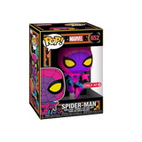 FUNKO POP & TEE - MARVEL - SPIDER-MAN [BLACK LIGHT GLOW] **TARGET EXCLUSIVE**