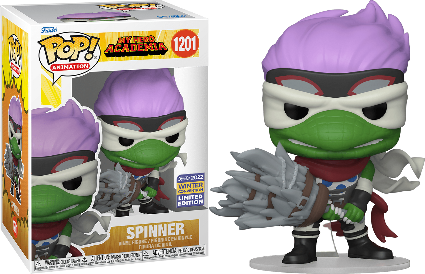 Funko Pop! Anime: My Hero Academia - Spinner #1201 [2022 Winter Convention Exclusive]