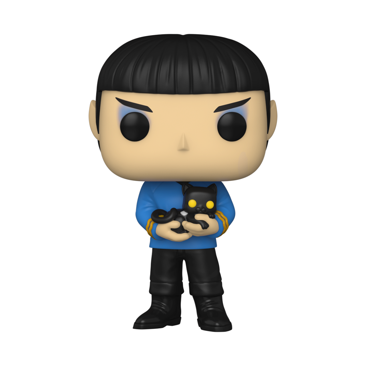 FUNKO POP! TELEVISION: STAR TREK - SPOCK [W/ CAT] **FUNKO SHOP EXCLUSIVE** #1142