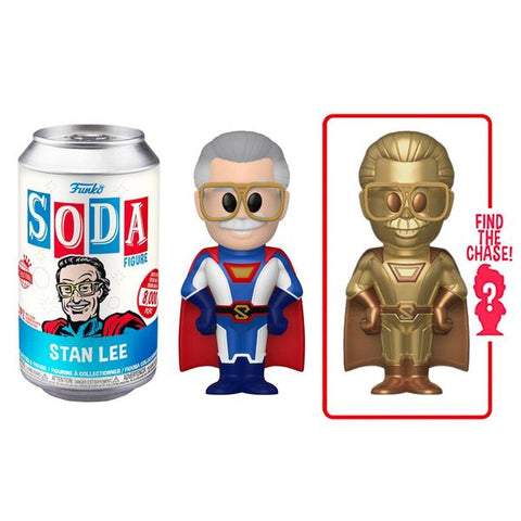 Funko Vinyl Soda Can STAN LEE with chance of chase LIMITED 8000