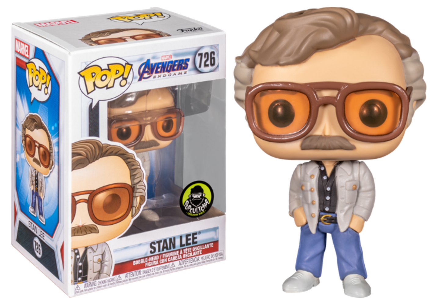 FUNKO POP! MARVEL - AVENGERS: ENDGAME - STAN LEE [YOUNG] **FUNKO SHOP EXCLUSIVE** #726
