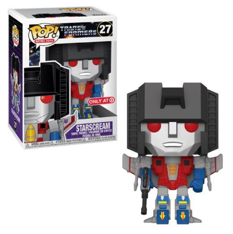 FUNKO POP! RETRO TOYS: TRANSFORMERS - STARSCREAM **TARGET EXCLUSIVE** #27