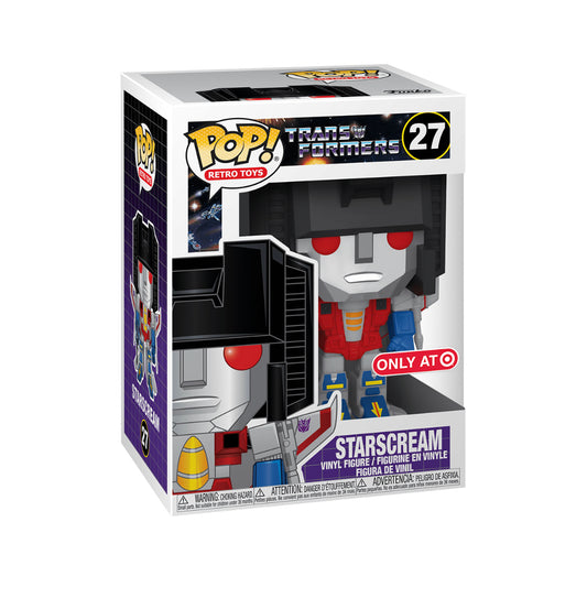 FUNKO POP! RETRO TOYS: TRANSFORMERS - STARSCREAM **TARGET EXCLUSIVE** #27
