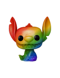 FUNKO POP! DISNEY: RAINBOW PRIDE - STITCH [DIAMOND COLLECTION] **BOXLUNCH EXCLUSIVE** #1045