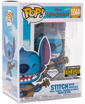 FUNKO POP! DISNEY: LILO & STITCH - STITCH W/ UKULELE [DIAMOND COLLECTION] **ENTERTAINMENT EARTH EXCLUSIVE** #1044