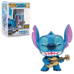 FUNKO POP! DISNEY: LILO & STITCH - STITCH W/ UKULELE [DIAMOND COLLECTION] **ENTERTAINMENT EARTH EXCLUSIVE** #1044