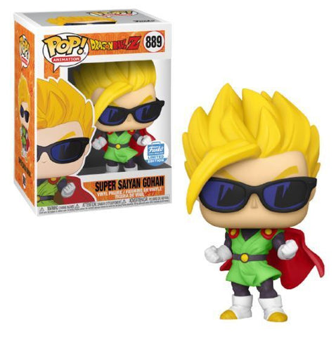 FUNKO POP! ANIMATION: DRAGON BALL Z [DBZ] - SUPER SAIYAN [SS] GOHAN [W/ SUNGLASSES] **FUNKO SHOP EXCLUSIVE** #889