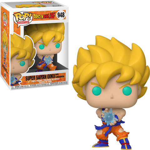 FUNKO POP! ANIMATION: DRAGON BALL Z [DBZ] - SUPER SAIYAN [SSJ] GOKU [W/ KAMEHAMEHA] #948