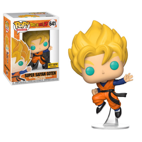 FUNKO POP! ANIMATION: DRAGON BALL Z [DBZ] - SUPER SAIYAN [SS] GOTEN **HOT TOPIC EXCLUSIVE** #641