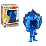 FUNKO POP! ANIMATION: DRAGON BALL Z [DBZ] - SUPER SAIYAN [SSJ] VEGETA [BLUE CHROME] **2018 NYCC / TOY TOKYO EXCLUSIVE** #154