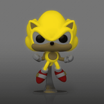 FUNKO POP! GAMES: SONIC THE HEDGEHOG - SUPER SONIC [FIRST APPEARANCE][GITD] **2022 SDCC EXCLUSIVE** #877