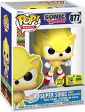 FUNKO POP! GAMES: SONIC THE HEDGEHOG - SUPER SONIC [FIRST APPEARANCE][GITD] **2022 SDCC EXCLUSIVE** #877