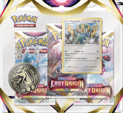 POKEMON TCG: - LOST ORIGIN 3 PACK BLISTER *IN STOCK*