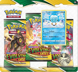 POKEMON TCG: SWORD & SHIELD POKEMON EVOLVING SKIES - 3 PACK BLISTER  *PREORDER*