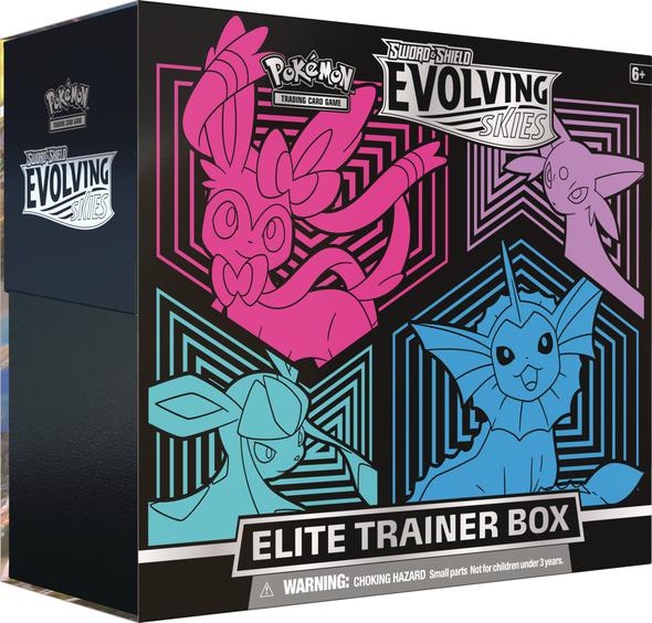Pokemon TCG: Sword & Shield - Evolving Skies Elite Trainer Box (ETB)