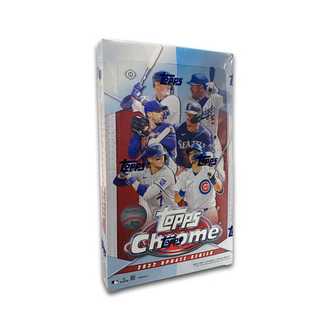 2022 TOPPS CHROME UPDATE SERIES BASEBALL HOBBY BOX