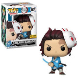 FUNKO POP! ANIMATION: DEMON SLAYER - TANJIRO KAMADO [W/ MASK] **HOT TOPIC EXCLUSIVE** #867