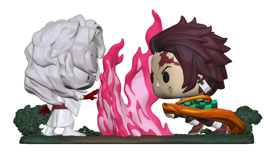 FUNKO POP! ANIMATION [MOVIE MOMENT]: DEMON SLAYER - TANJIRO VS. RUI #1034