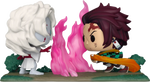 FUNKO POP! ANIMATION [MOVIE MOMENT]: DEMON SLAYER - TANJIRO VS. RUI #1034