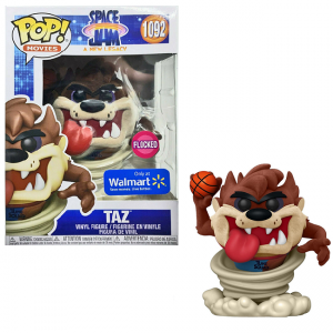 FUNKO POP! MOVIES - SPACE JAM 2: A NEW LEGACY - TAZ [FLOCKED] **WALMART EXCLUSIVE** #1092