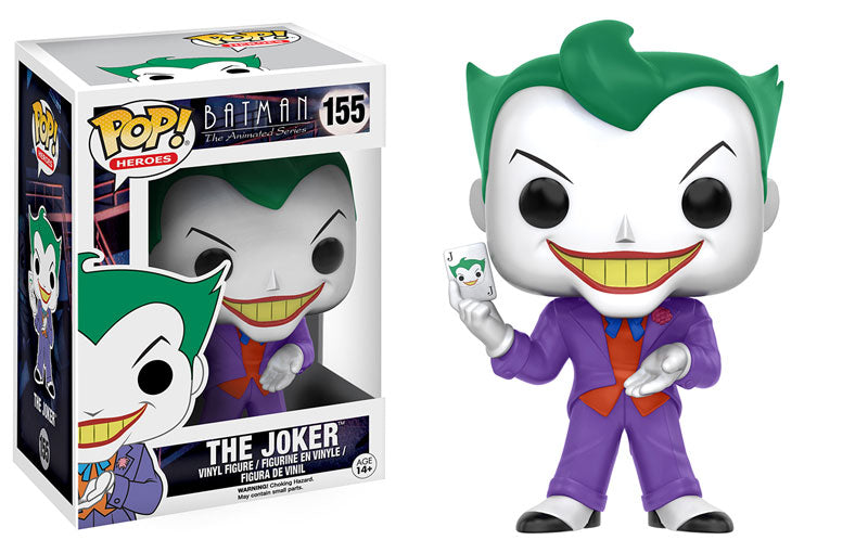 FUNKO POP! HEROES [DC]: BATMAN [THE ANIMATED SERIES] - THE JOKER #155