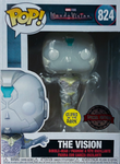 FUNKO POP! MARVEL: WANDAVISION - THE VISION [WHITE - GITD] **WALMART EXCLUSIVE** #824