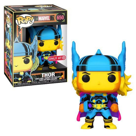 FUNKO POP! MARVEL - THOR [BLACK LIGHT GLOW] **TARGET EXCLUSIVE** #650