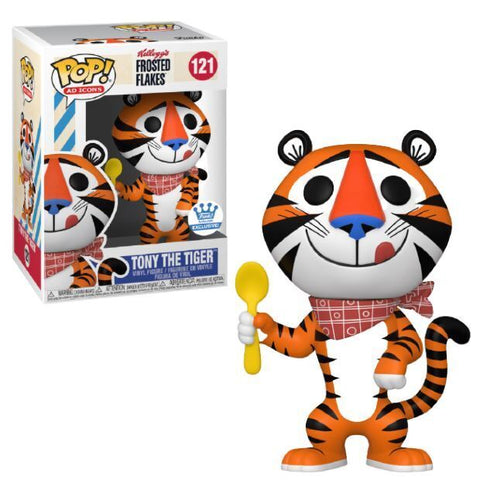 FUNKO POP! AD ICONS: KELLOGG'S FROSTED FLAKES - TONY THE TIGER [RETRO] **FUNKO SHOP EXCLUSIVE** #121