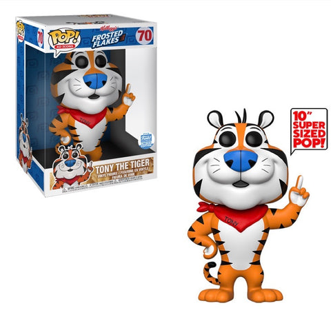 FUNKO POP! AD ICONS: KELLOGG'S FROSTED FLAKES - 10" TONY THE TIGER **FUNKO SHOP EXCLUSIVE** #70